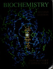 30/05/2019 · fundamentals of biochemistry by donald voet, judith g. Judith G Voet Open Library