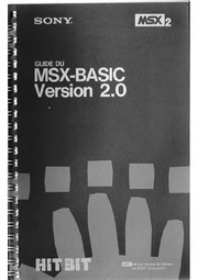 Msx Basic 2 0 Reference Chart 1985 Pdf - High Resolution Dark Textures for Desktop