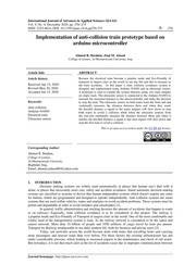 Pdf Implementation Of Anti Collision Train Prototype Based On Arduino Microcontroller - Premium Minimal Texture Gallery - 4K