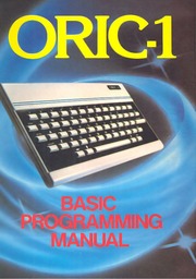 Oric 1 Basic Programming Manual Submarino - Perfect Dark Photo - 4K