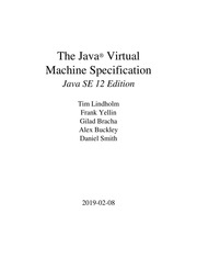 The Java Virtual Machine Specification Java Se Lindholm Tim Yellin - High Quality Dark Picture - 8K