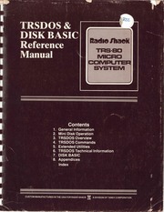 Model Iii Trsdos Disk Operating System And Basic Interpreter 1980 - Space Pattern Collection - Mobile Quality