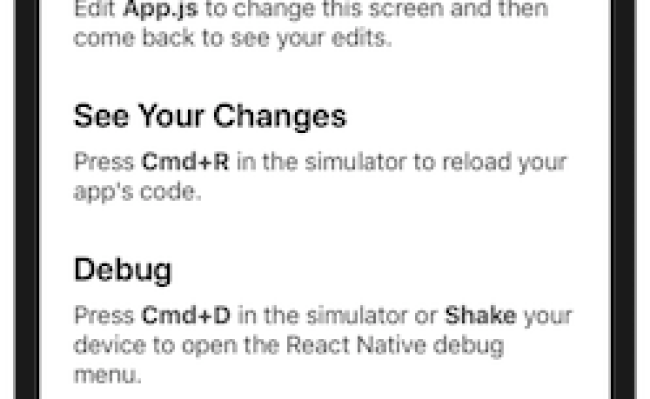 Setting Up The Development Environment · React Native Archive