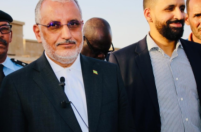  معالي المندوب العام يتفقد مشروع ” داري ” للوحدات السكنية الاجتماعية بسيلبابي الذي تنفذه المندوبية