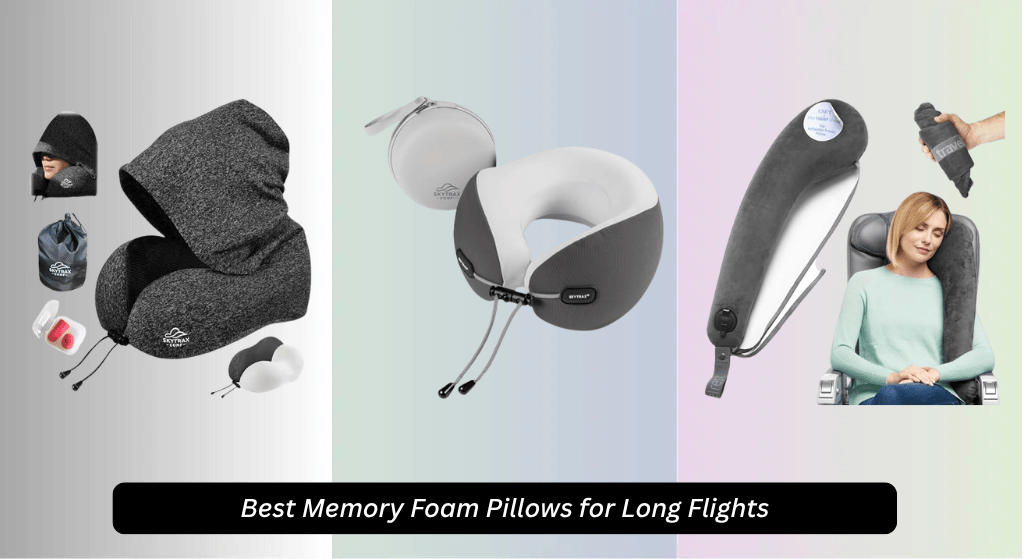 8 Best Memory Foam Pillows for Long Flights 2026