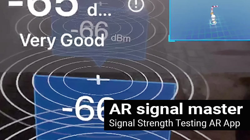AR Signal Master WiFi Signal Strength Testing AR App