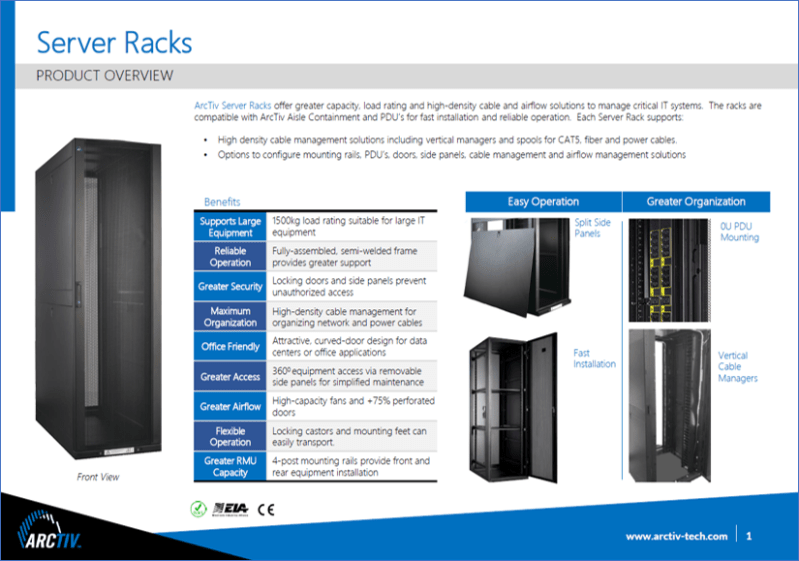 Network Server Racks Arctiv Tech - Abstract Illustrations - Creative Full HD Collection