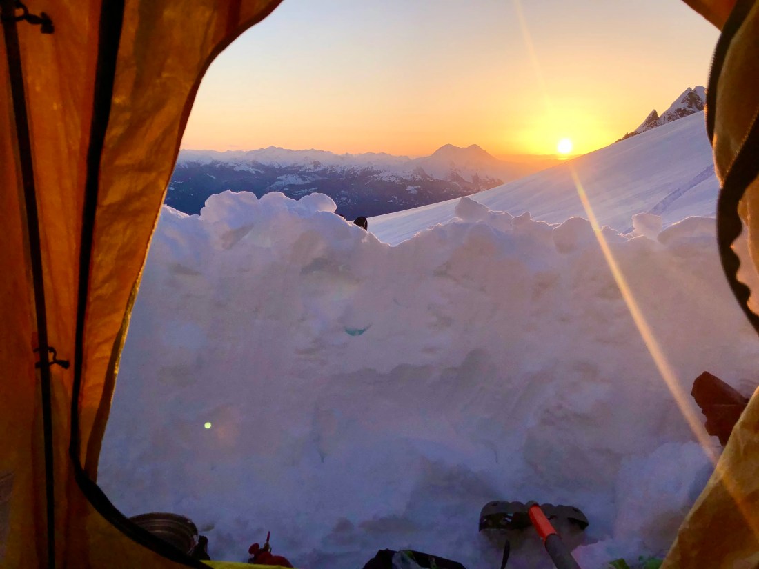 Tantalus Range Basecamp