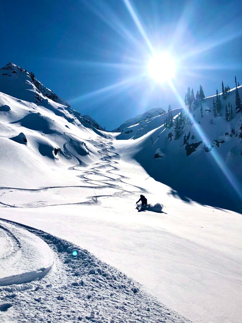  skiing, ski traverse, Kootenays, ski tour