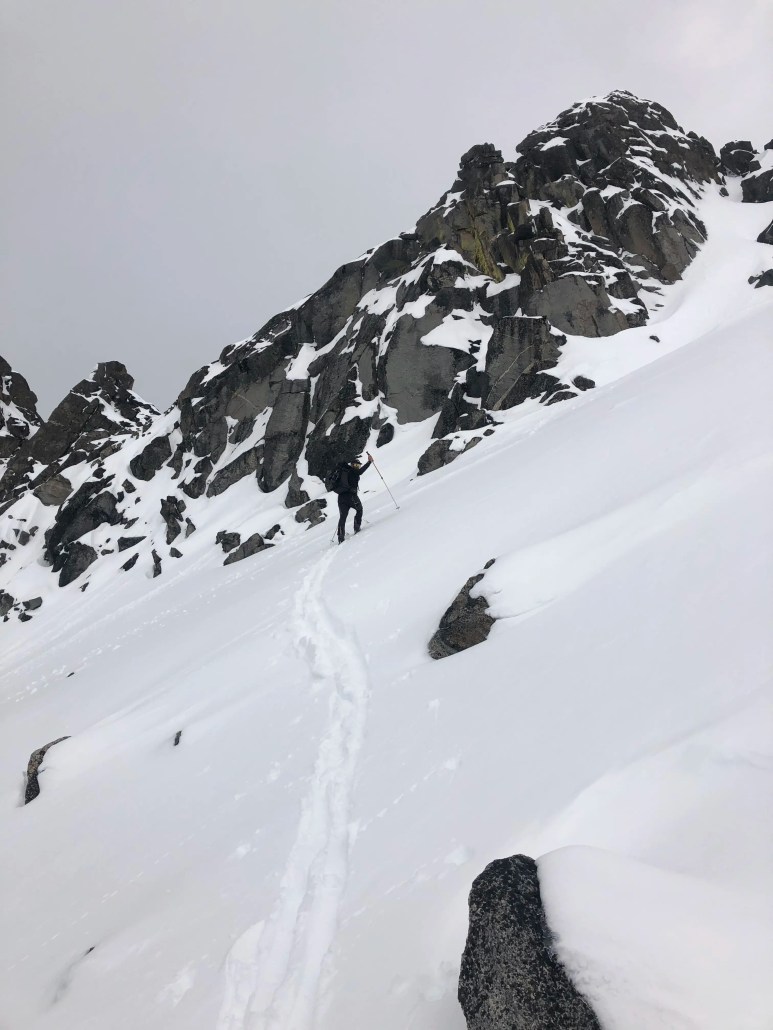 Kokanee Glacier Traverse, skiing, ski traverse, Kootenays, ski tour