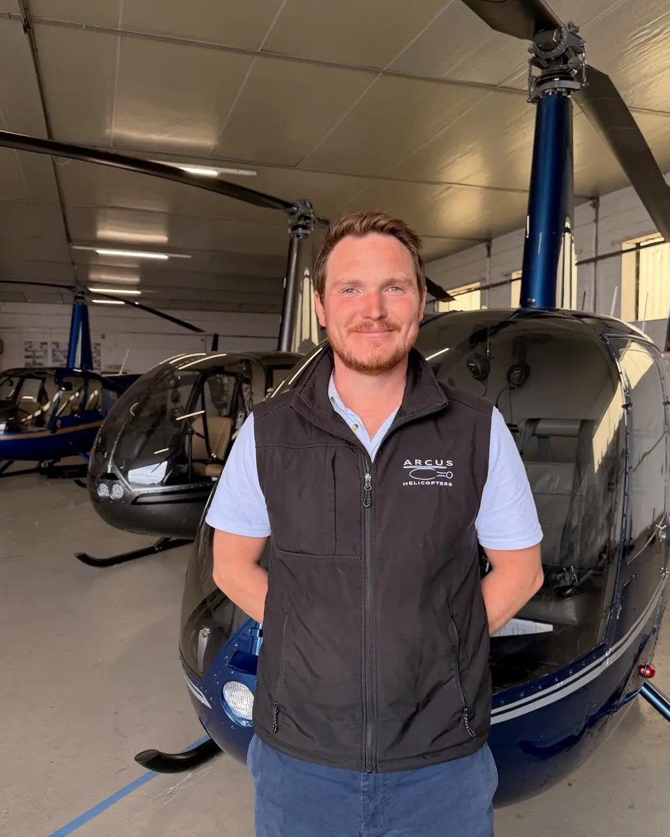 James Mackenzie, Flight Instructor at Arcus Helicopters