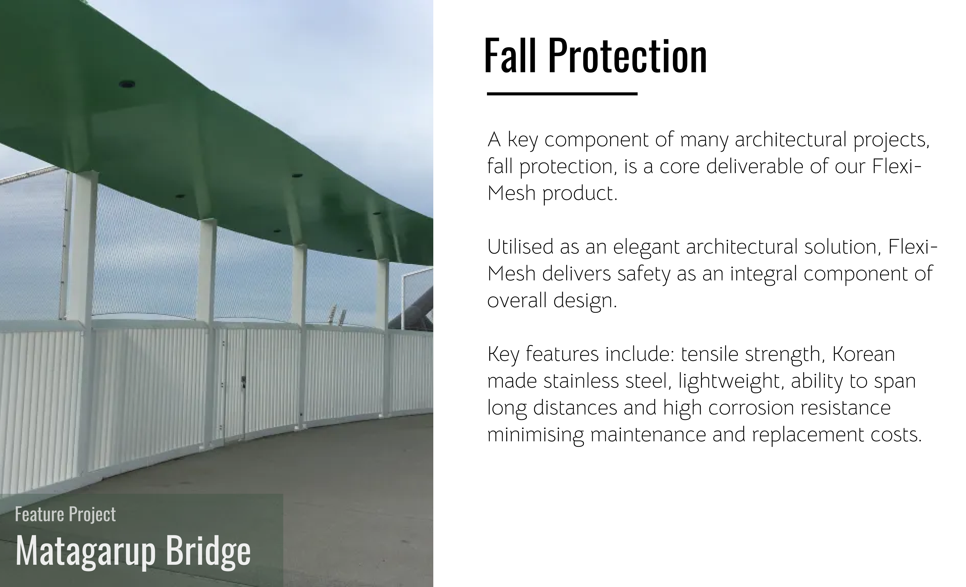 Project Applications Fall Protection