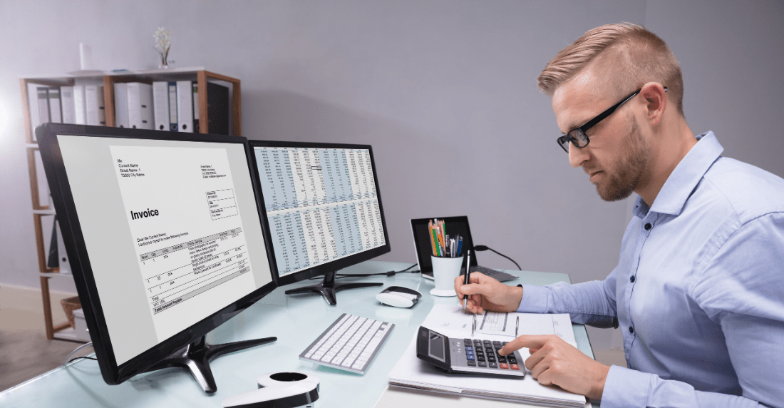 OCR data capture helps reduce dependence on manual invoice processing.