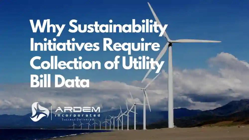 Utility Bill Data Sustainability Outsoucing Data Entry