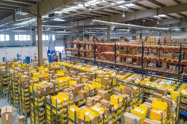 warehouse yellow