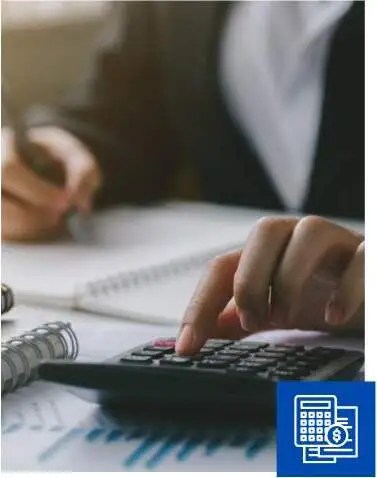 General Ledger Accounting image calculator book