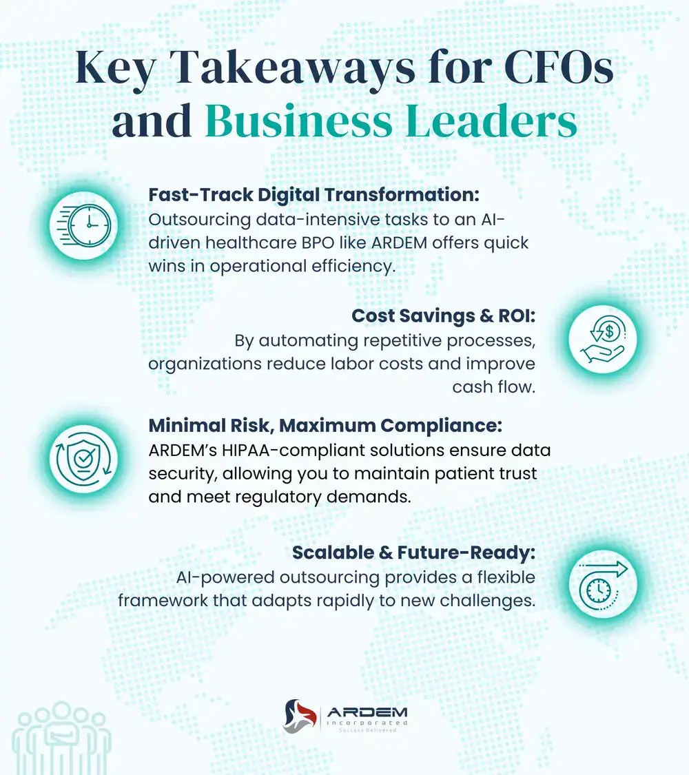 Key Takeaways for CFOs and Business Leaders infogrpahic