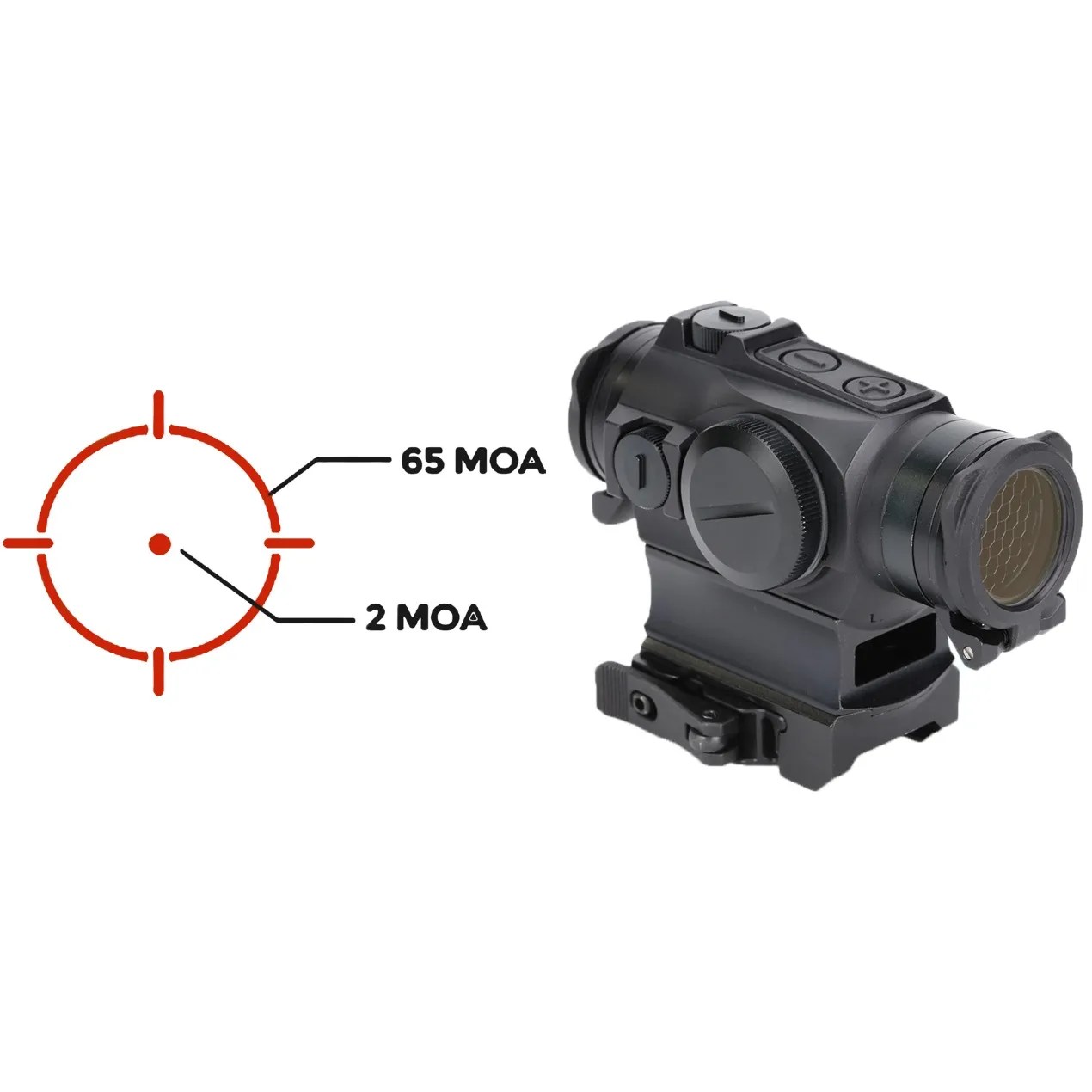 Holosun Classic Micro Red Dot Circle Sight