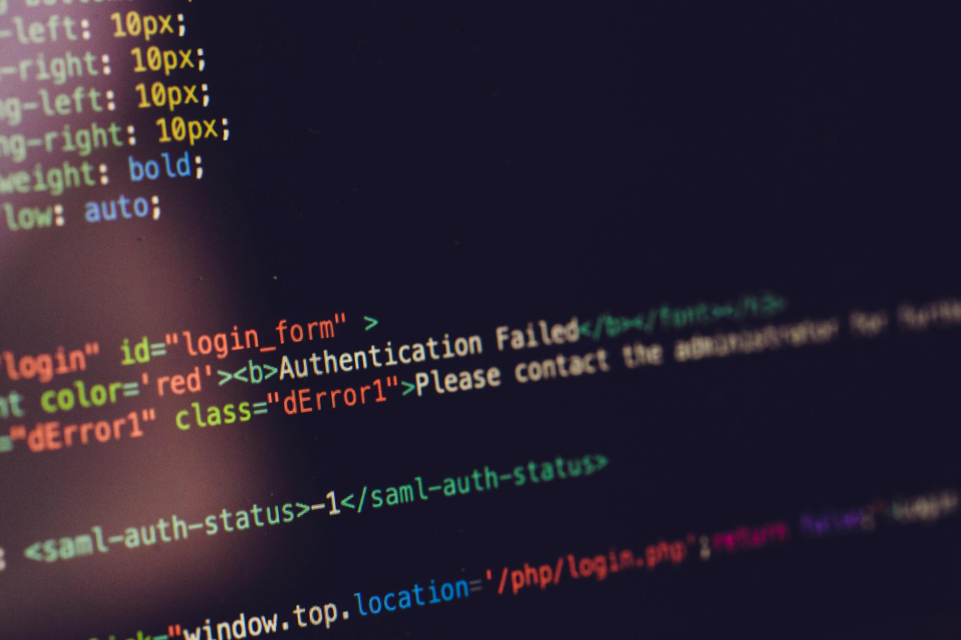creative internet typing abstract
