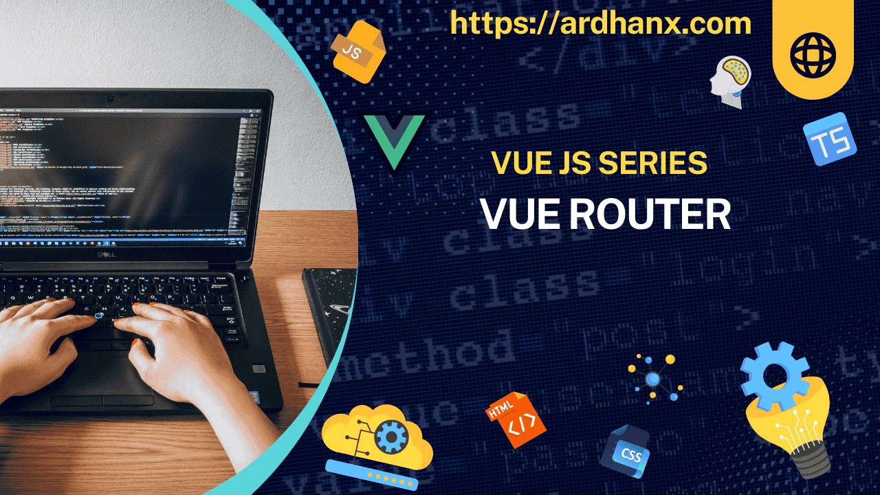 banner cara menggunakan vue router