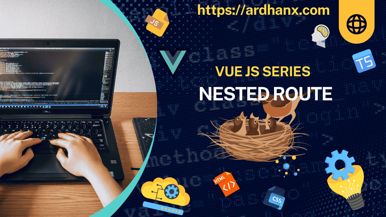 banner nested route di vuerouter