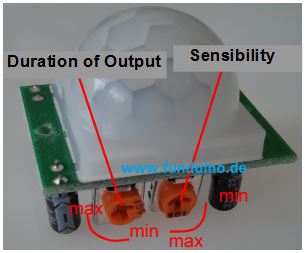 No. 7 - Motion detector | Arduino Tutorials and Kits for Arduino