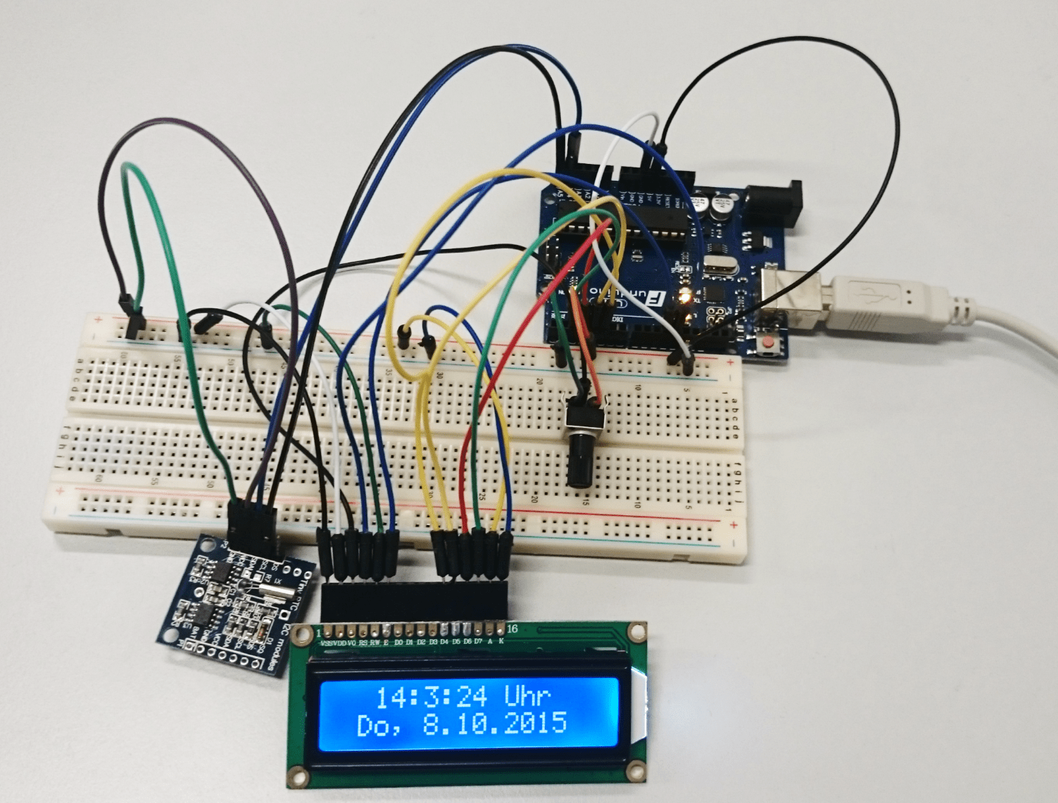 No. 5 - Real Time Clock | Arduino Tutorials and Kits for Arduino