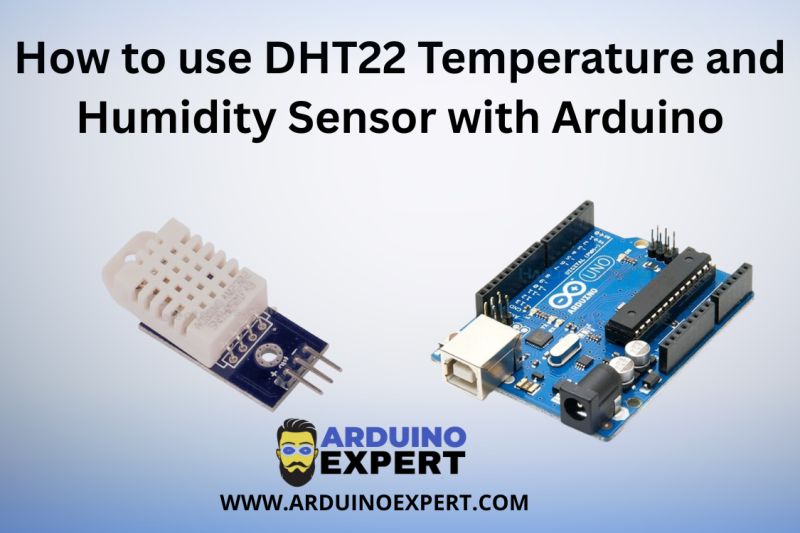 How To Use Dht22 Temperature And Humidity Sensor With Arduino Arduino Expert - Download Premium Dark Design | Ultra HD