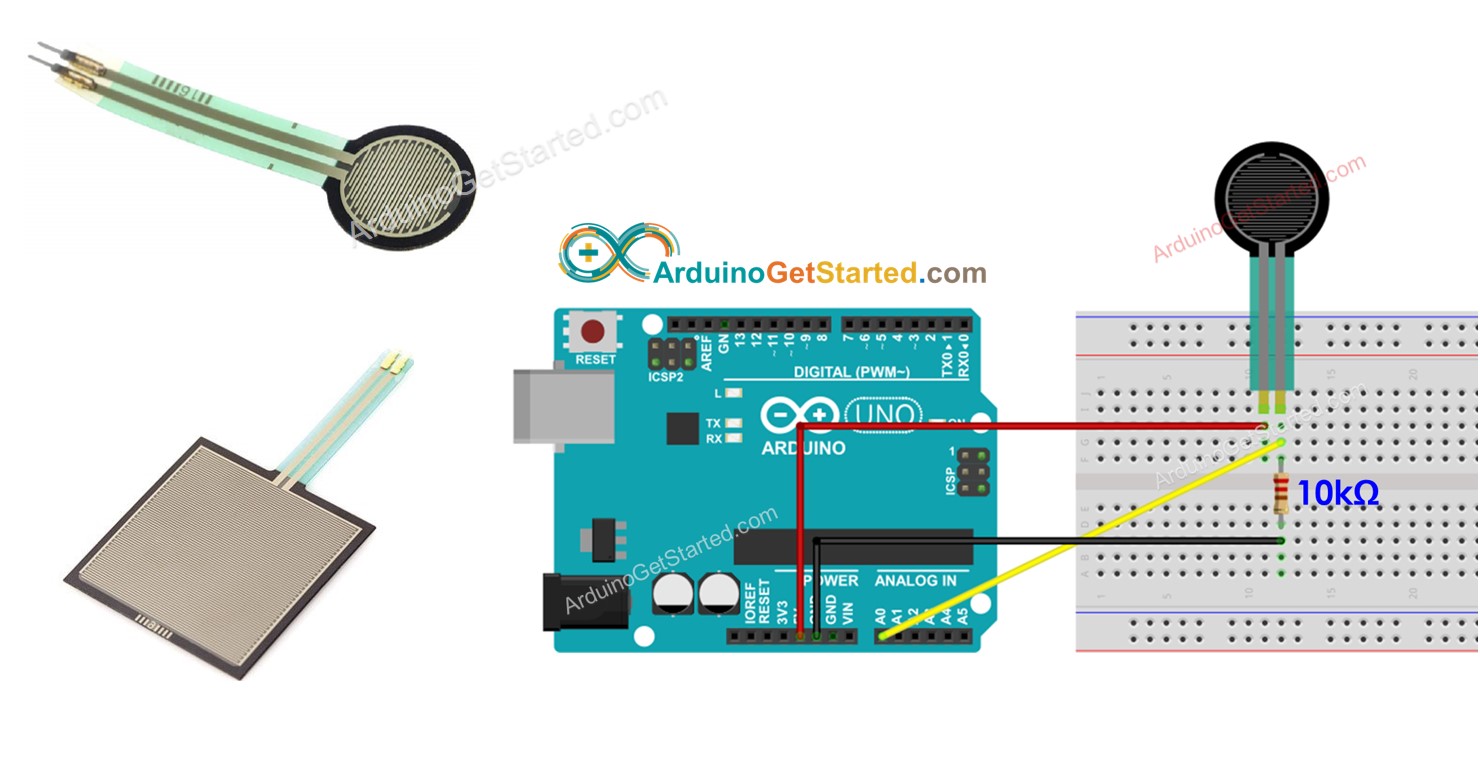 Pressure Sensor Arduino Circuit Diagram - Circuit Diagram