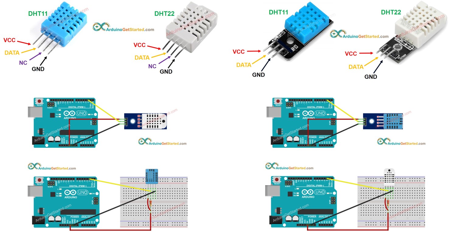 Simple Humidity Sensor Circuit Diagram - Circuit Diagram