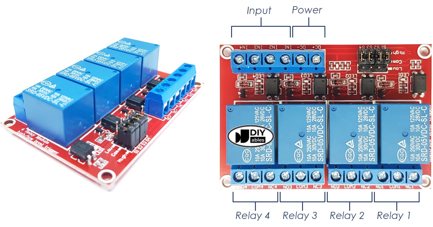 how to connect relay module to arduino Wiring Work