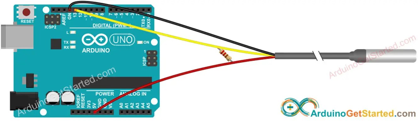 Arduino Ds18b20 Wiring Diagram - Wiring Diagram