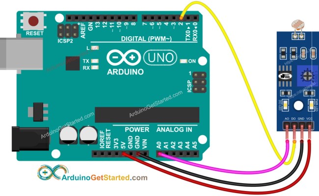 Light Intensity Sensor Arduino Code - Infoupdate.org