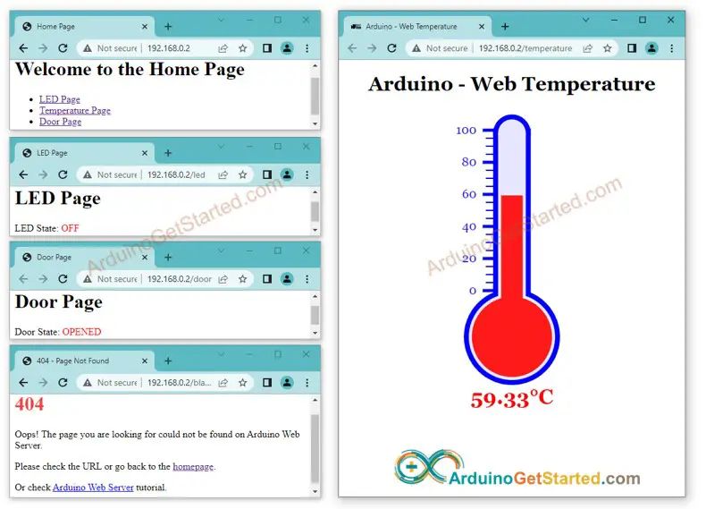 Arduino Web Server Multiple Pages Arduino Tutorial - City Designs - Ultra HD 8K Collection