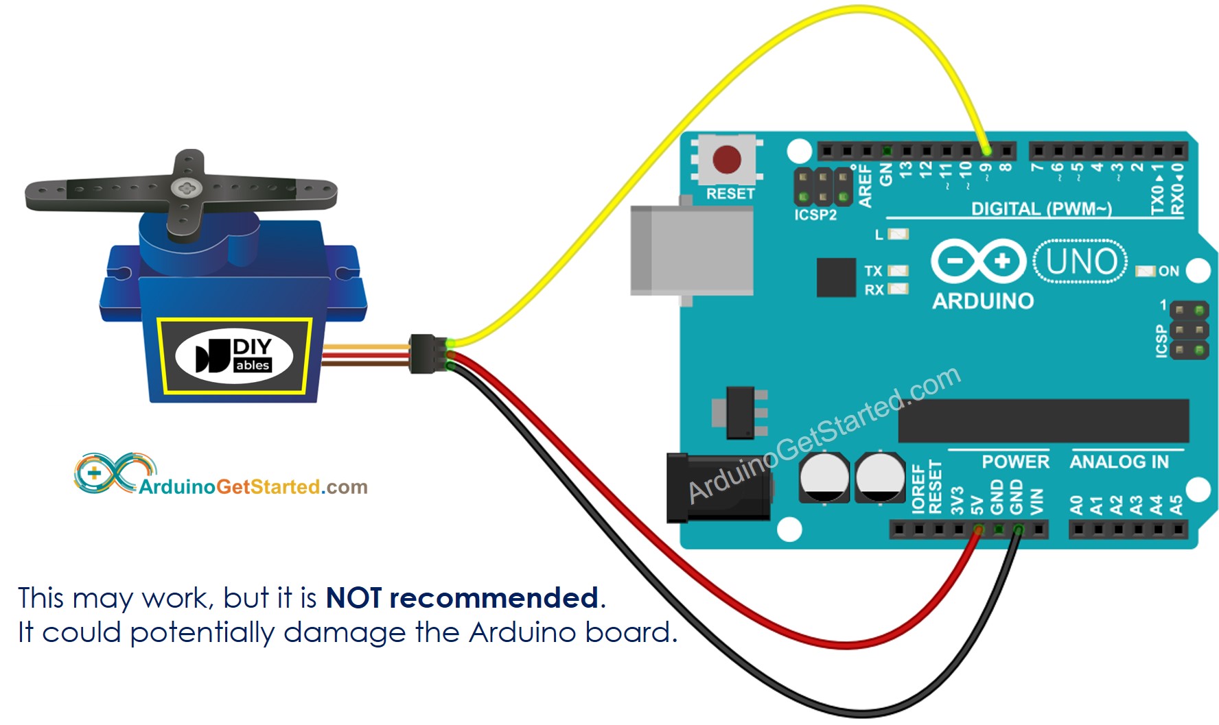 Servo Motor Wiring Diagram - Circuit Diagram