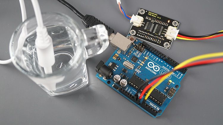 Arduino Water Quality Testing Utilizing The Tds Sensor Arduinokit - 4K Abstract Designs for Desktop