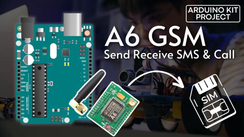 Send Receive Sms Call With A6 Gsm Module Arduino - High Resolution Ocean Wallpapers for Desktop