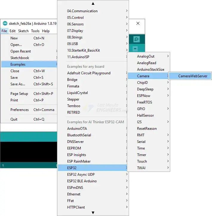 Esp32 Cam Testing Camerawebserver Ino At Main Project 1234567 Esp32 - 8K Landscape Patterns for Desktop