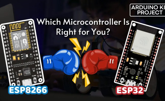 ESP32 Vs. ESP8266: Which Microcontroller Fits Your Requirements ...