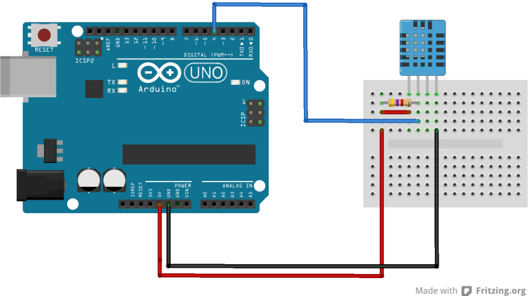 Dht11 Temperature And Humididty Sensor