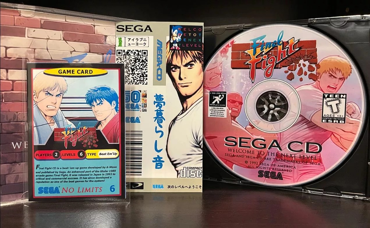 Sexta de Aluguel – Final Fight CD – (SEGA CD) – AREA 78