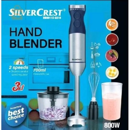 SILVER CREST HAND BLENDER 3EN1 HB5011Y-GS10