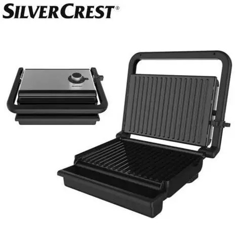 SILVER CREST PANINI MAKER HRG1101