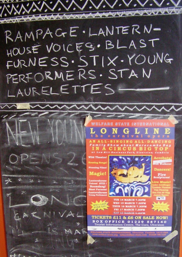 Longline Opera, Welfare State International (photo François Matarasso)