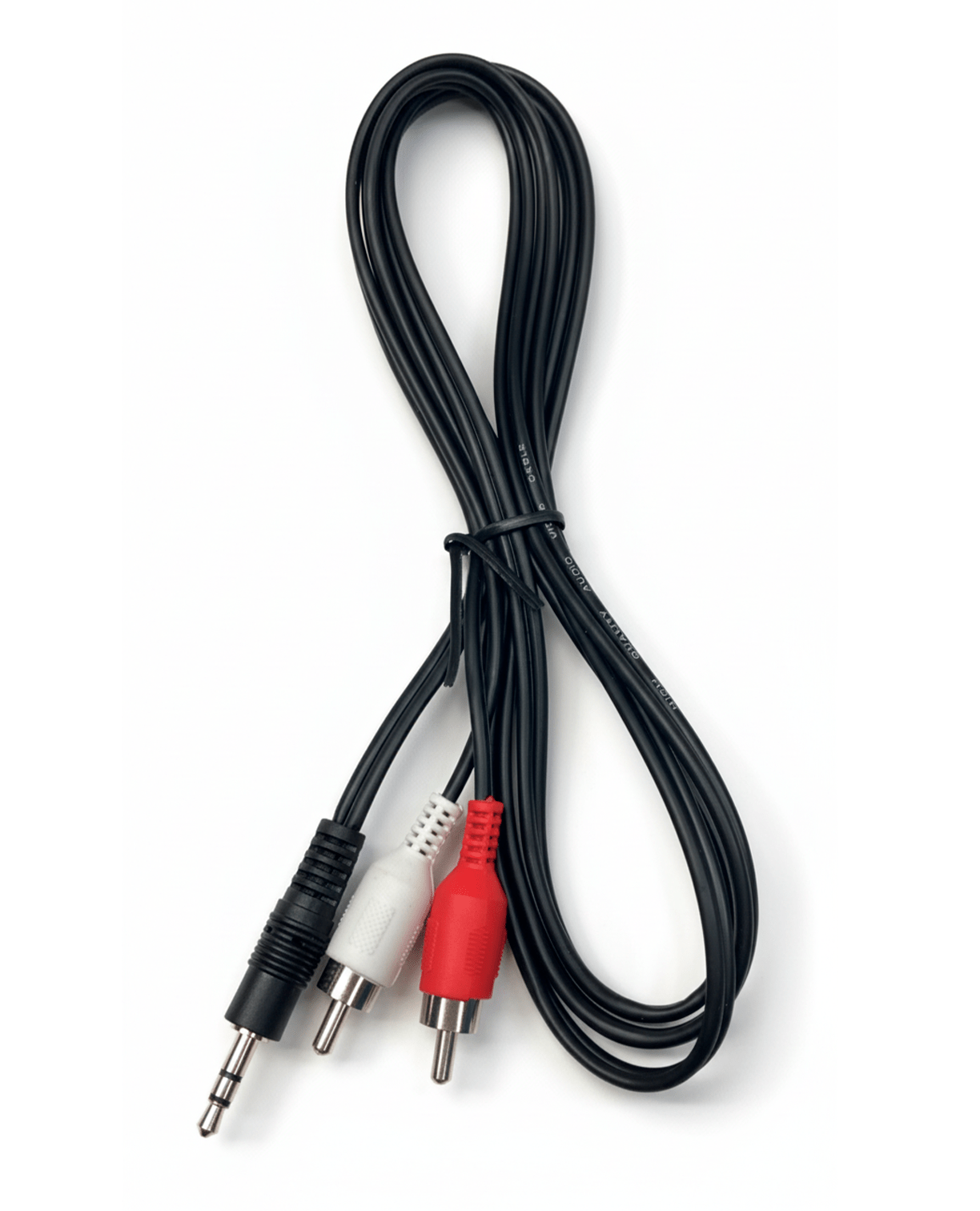 Cable Auxiliar Estéreo con Conectores Mini Jack de 3.5 mm a 2 RCA