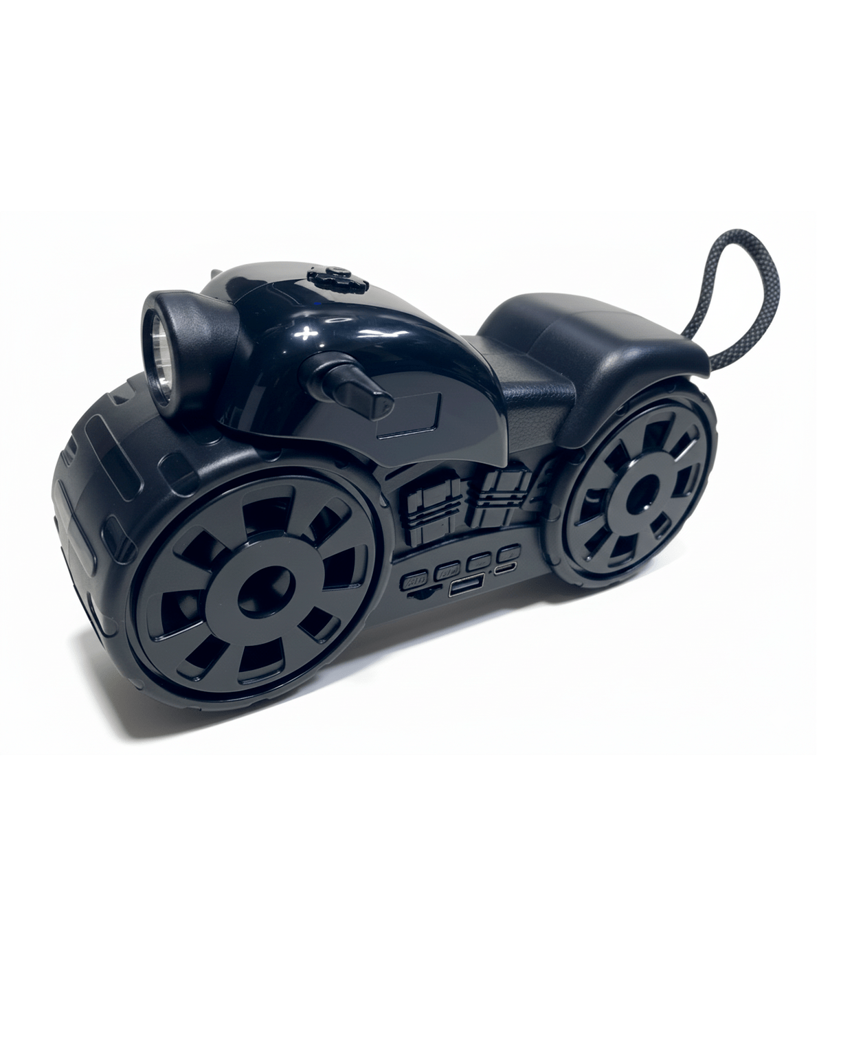 Radio Reproductor Bluetooth | Diseño Moto con Linterna | X-723