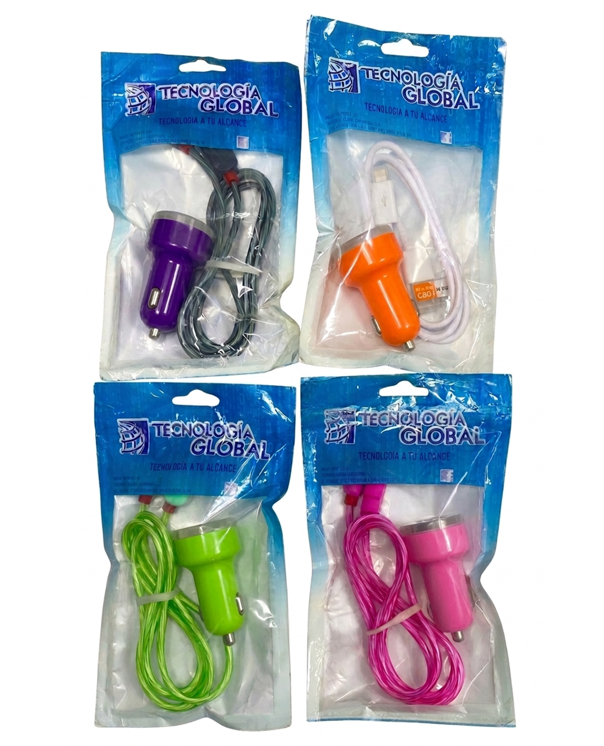 Kit de Cargador para Automóvil con Cable Micro USB