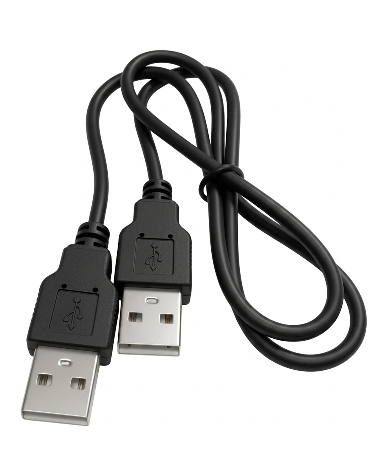 Cable USB 2.0 Tipo A a Tipo A (Macho a Macho)