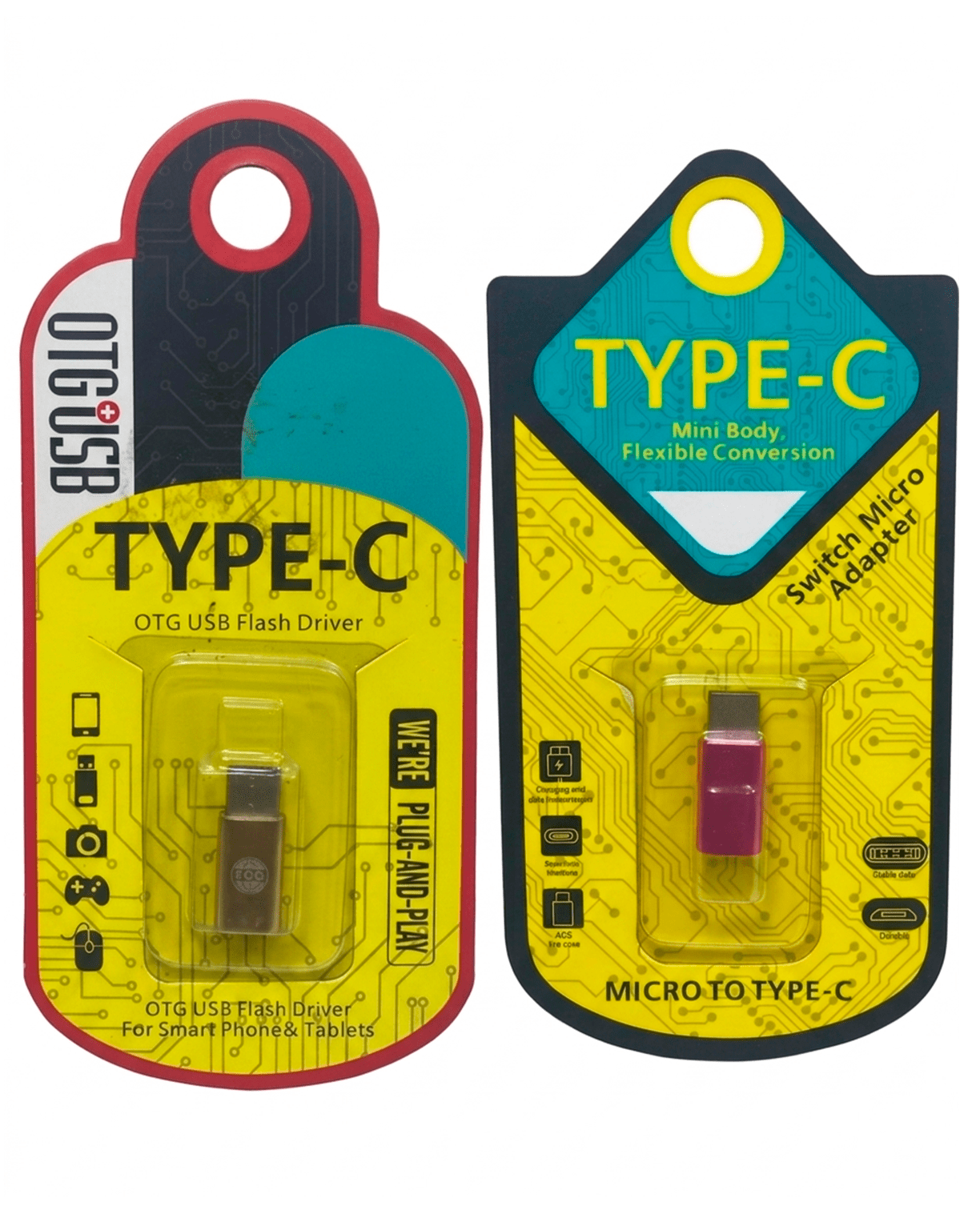 Adaptador OTG de USB Tipo-C a Micro USB