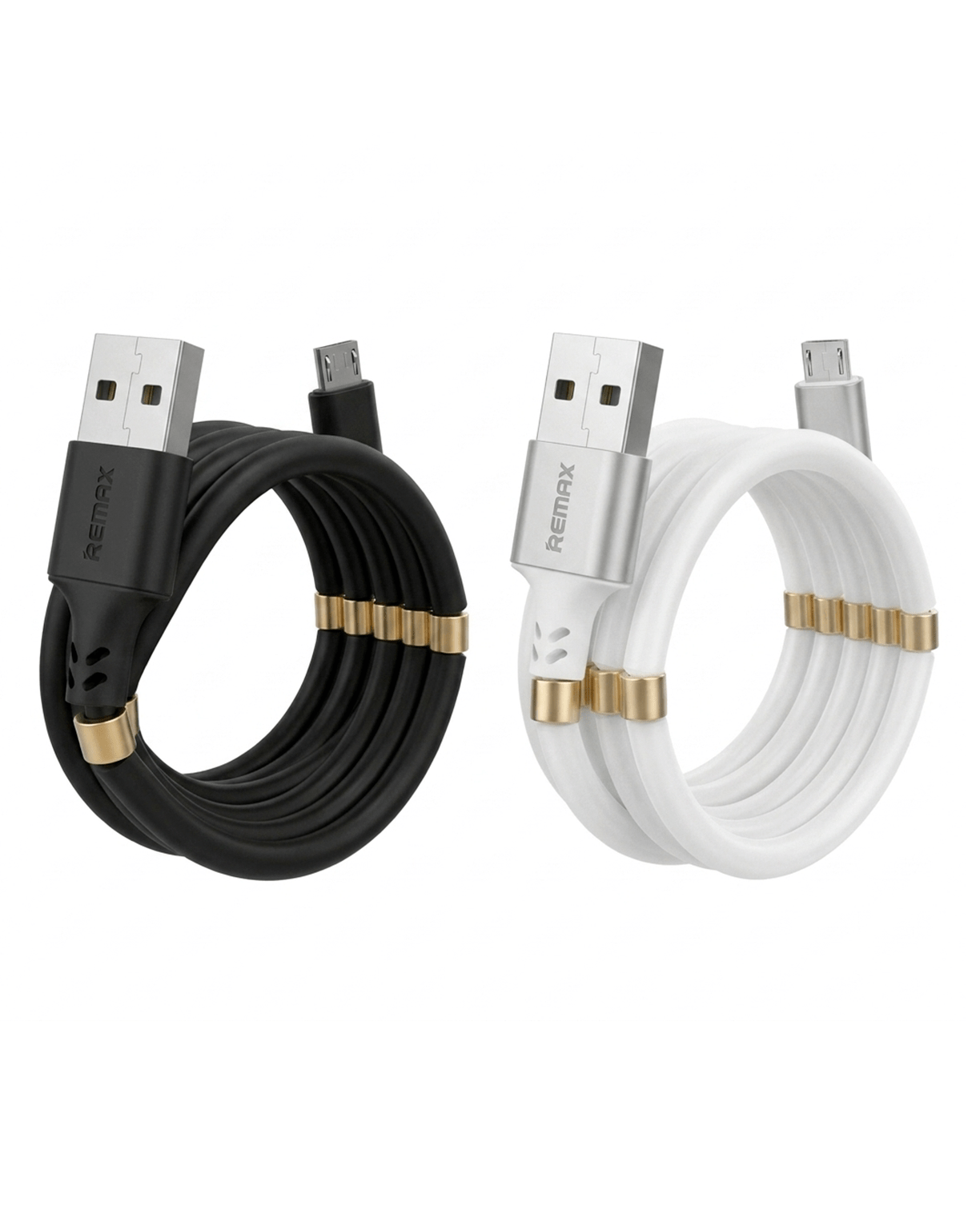Cable Carga Rápida Micro USB a USB | Almacenamiento Magnético